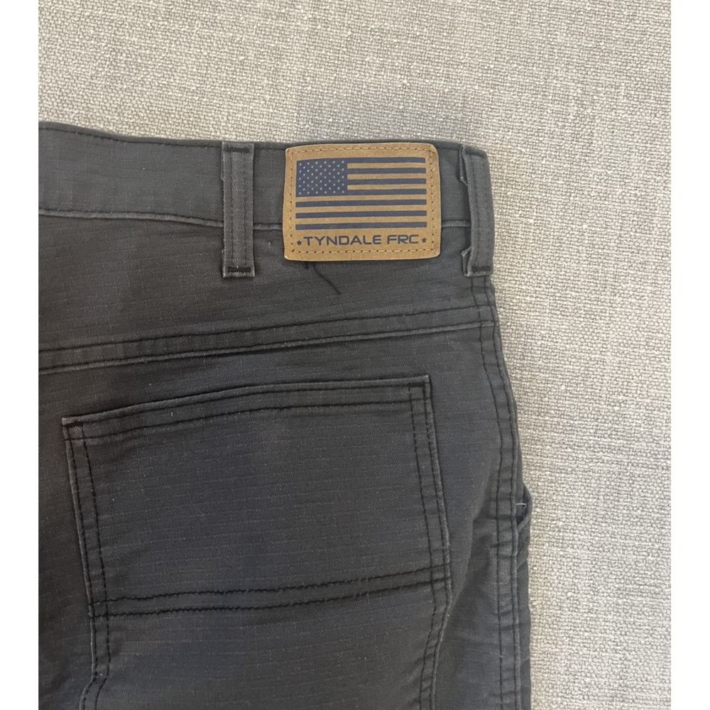 Tyndale AR/FR Work Pants Men's 34W Black Heavy Duty Flex Stretch READ* - Picture 7 of 9
